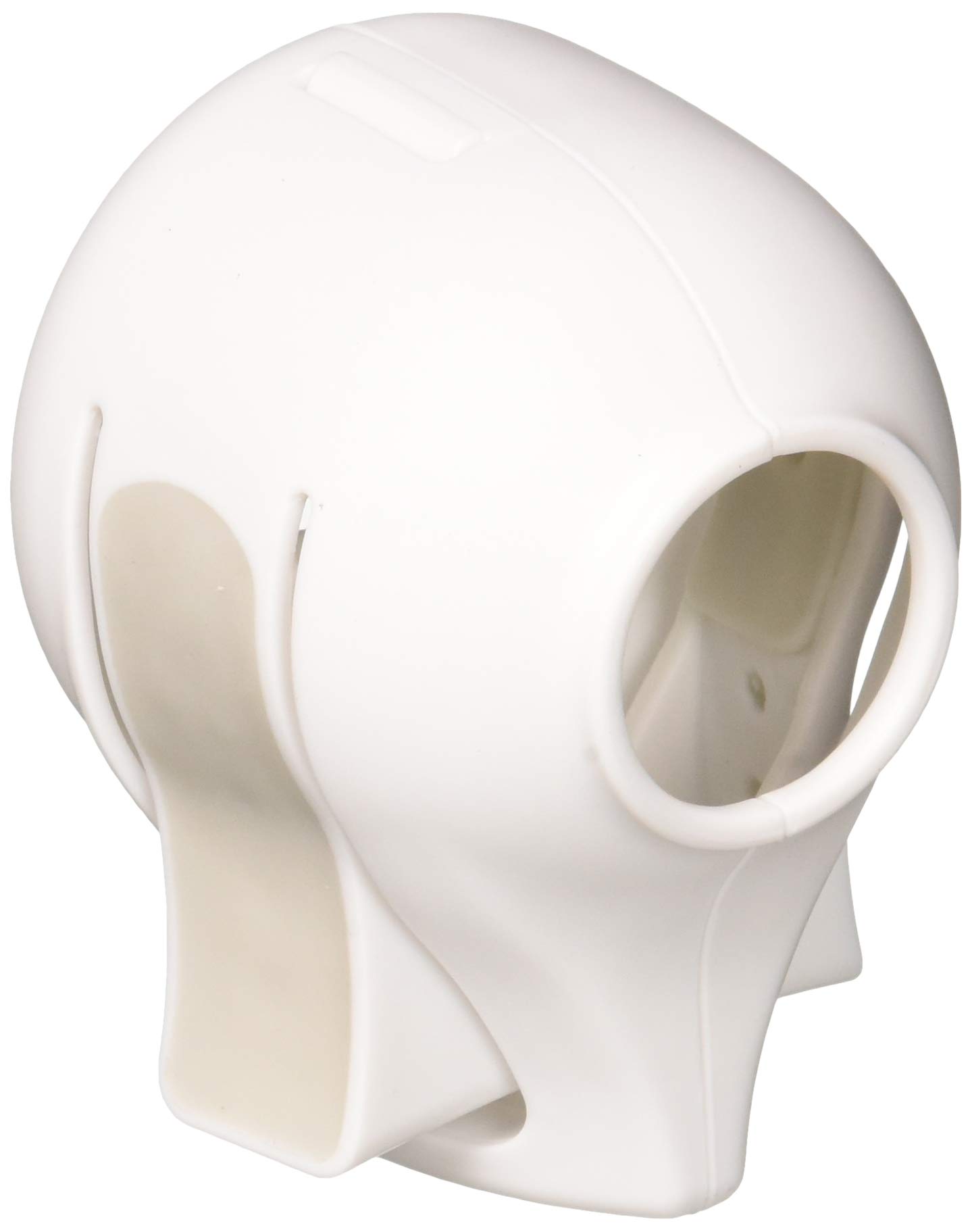 White Knob Lock - 2 Pieces