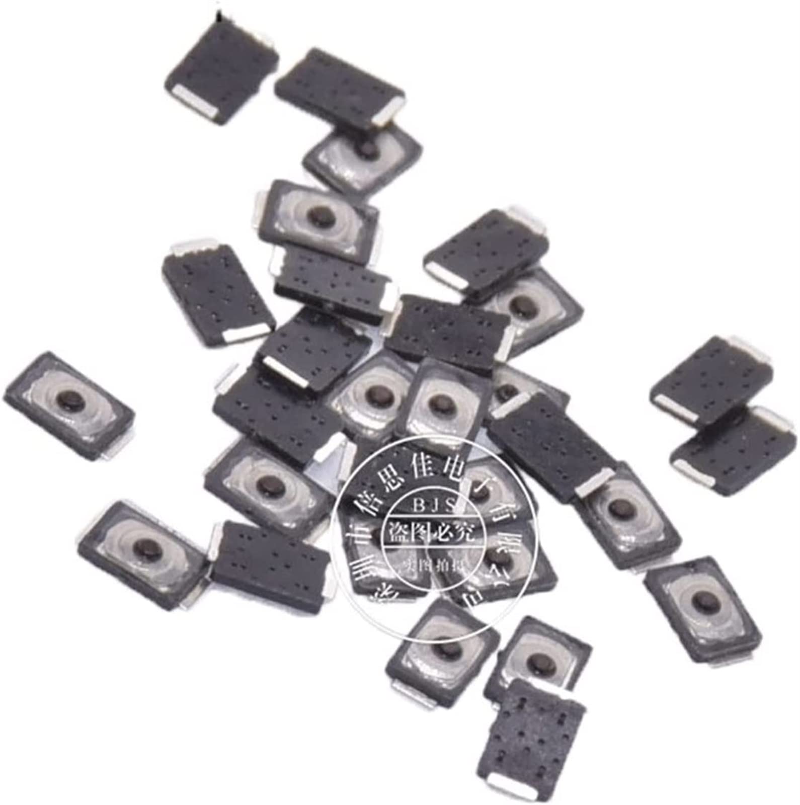 Microinterruttori 50pcs 2x3x0.6 U Interruttore a Pulsante tattile Tact Microinterruttore a 4 Pin SMD Mini Interruttore a sfioramento con Luce a Chiave a Film Sottile Sottile