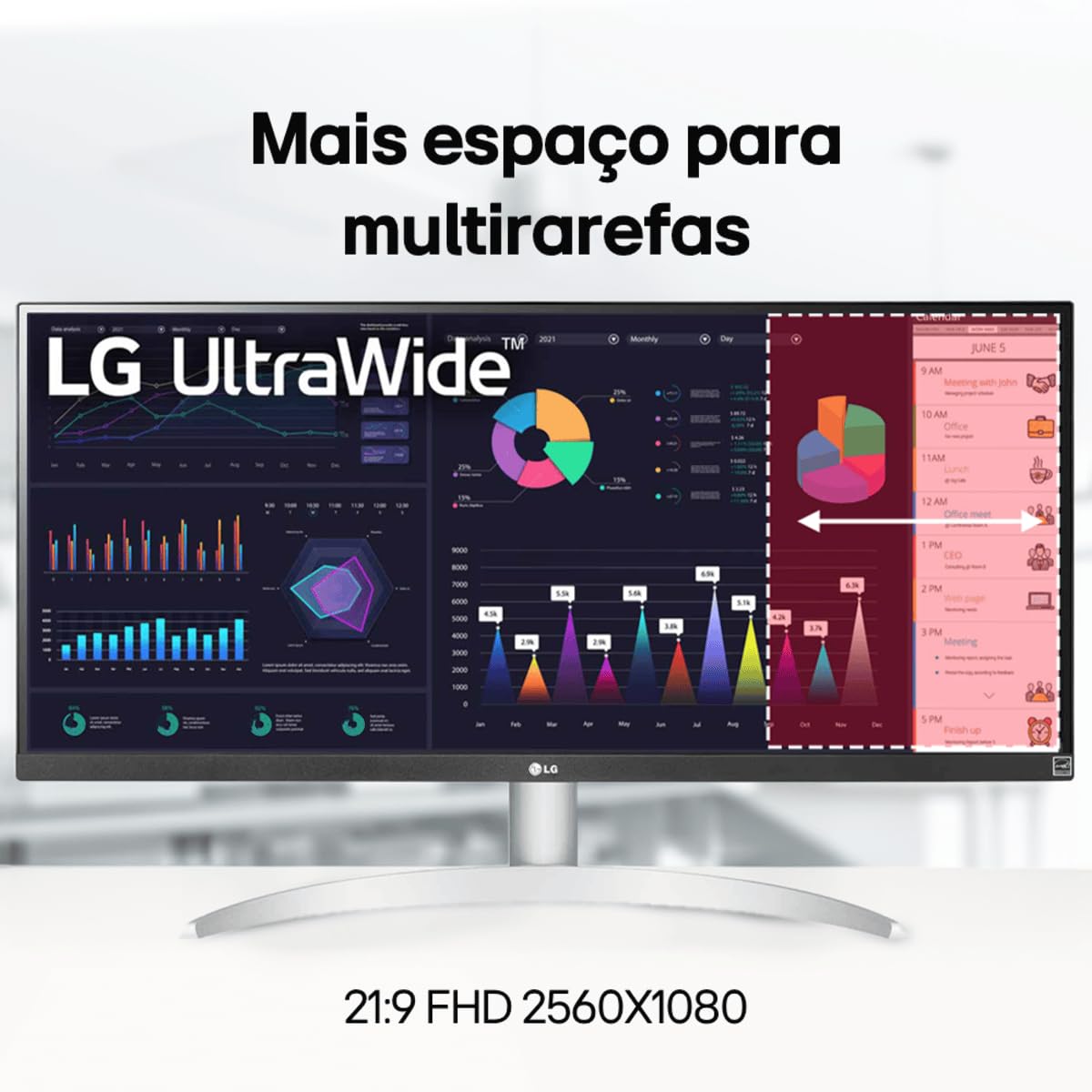 Monitor LG UltraWide™ - Tela IPS de 29