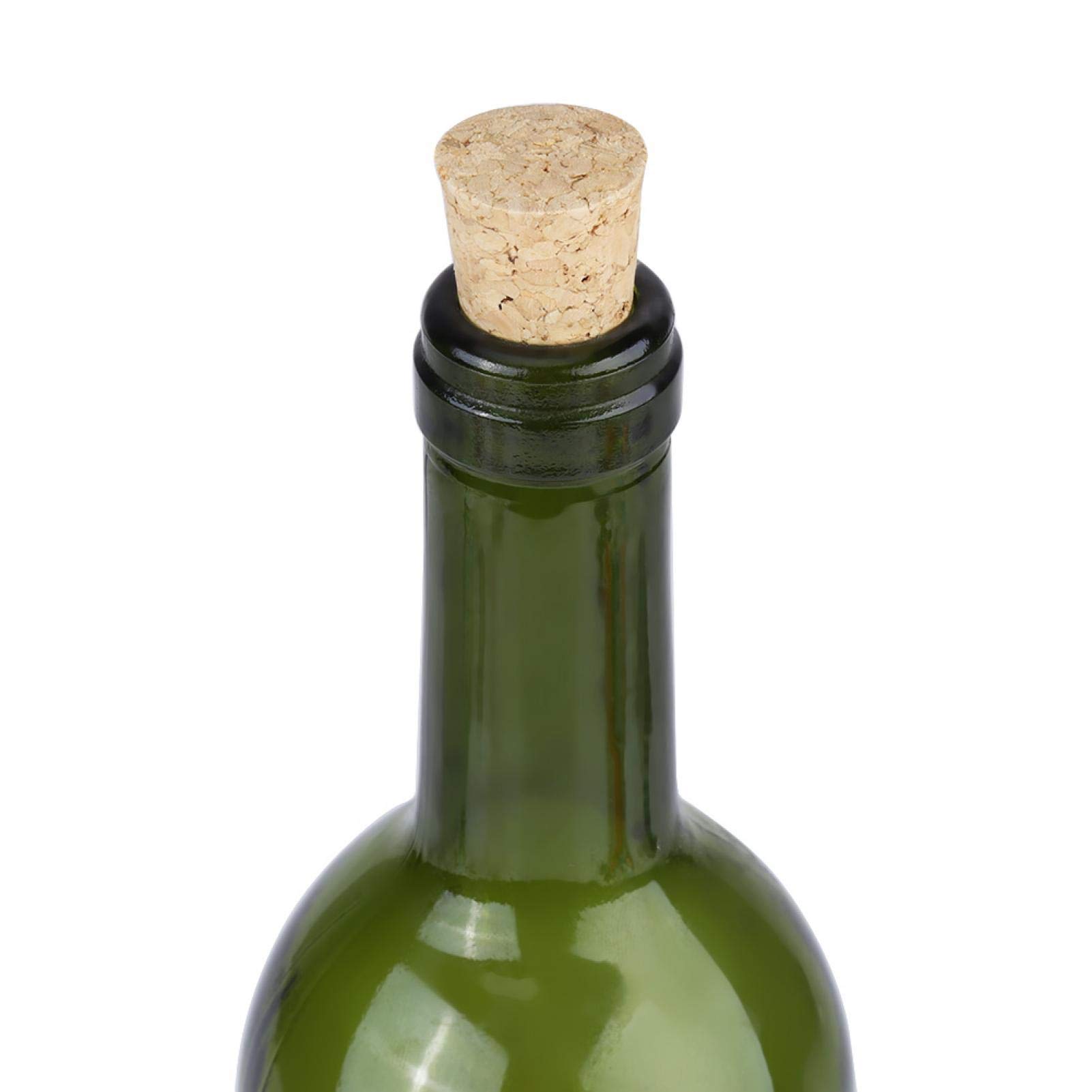 40 Tappi Per Bottiglie Di Vino In Legno Di Quercia: Ricambio Morbido 38x21mm Per Artigianato Fai Da Te E Decorazioni
