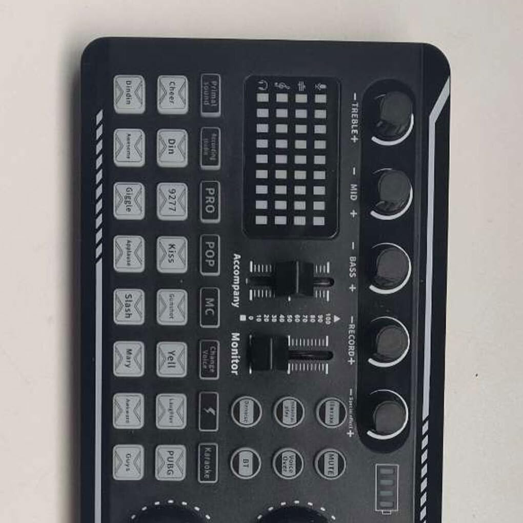 Scheda audio Schede microfono Scheda DJ per PC Console video Amplificatore Kit di registrazione in studio Accessori per podcast