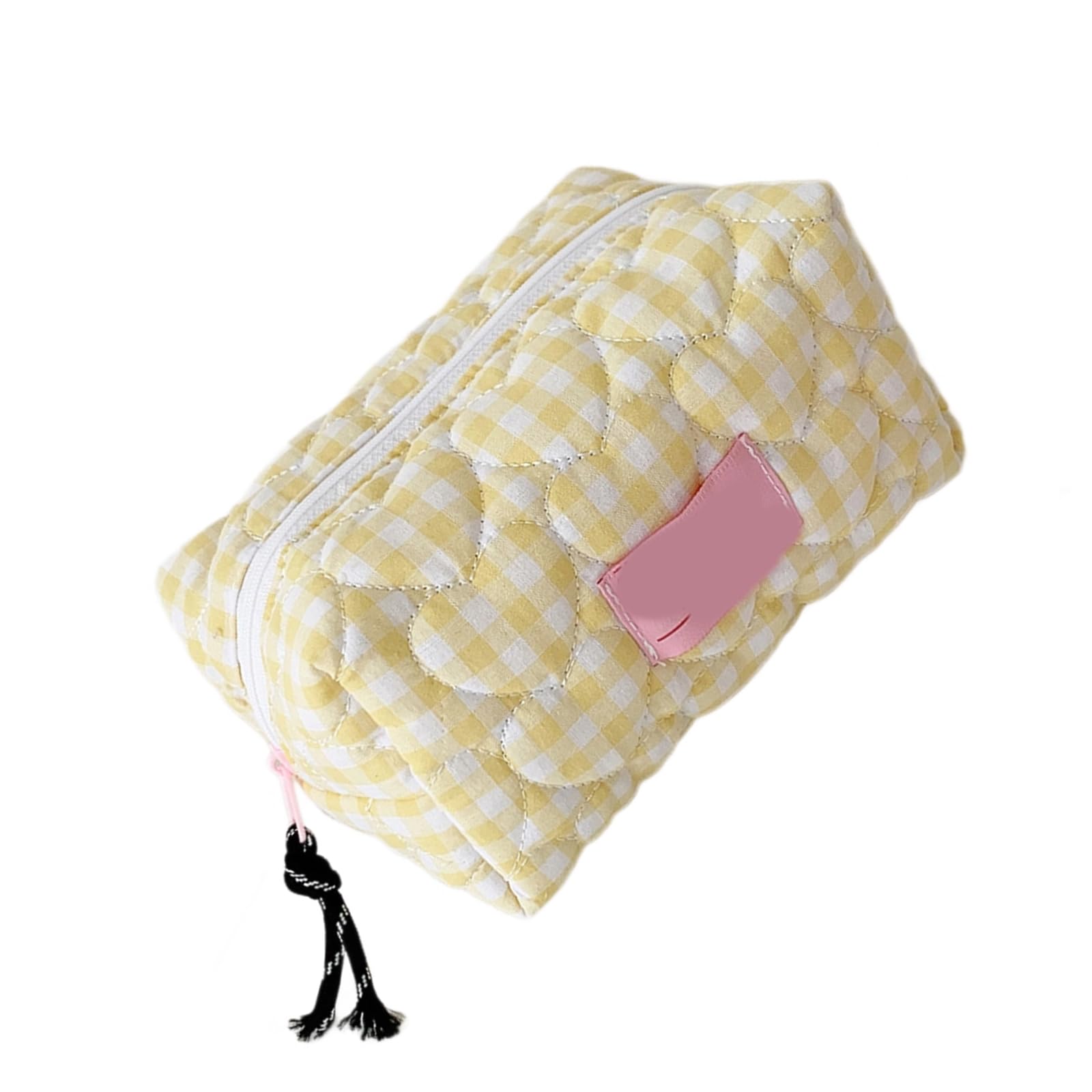 Whoasyst Multifunctional Heart Candy Checkered Cosmetic Storage Pouches Organizers for Makeup Skincare Travel Portable Bag Toiletry Bag