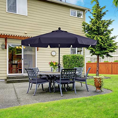 Image of ABCCANOPY Premium Patio Umbrellas 9' Dark Blue