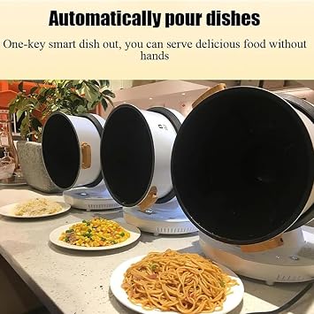 Smart Automatic Cooking Machine, 8L Cooking Robot, 3D All-Round Heating, Suitable for Home, Camping
