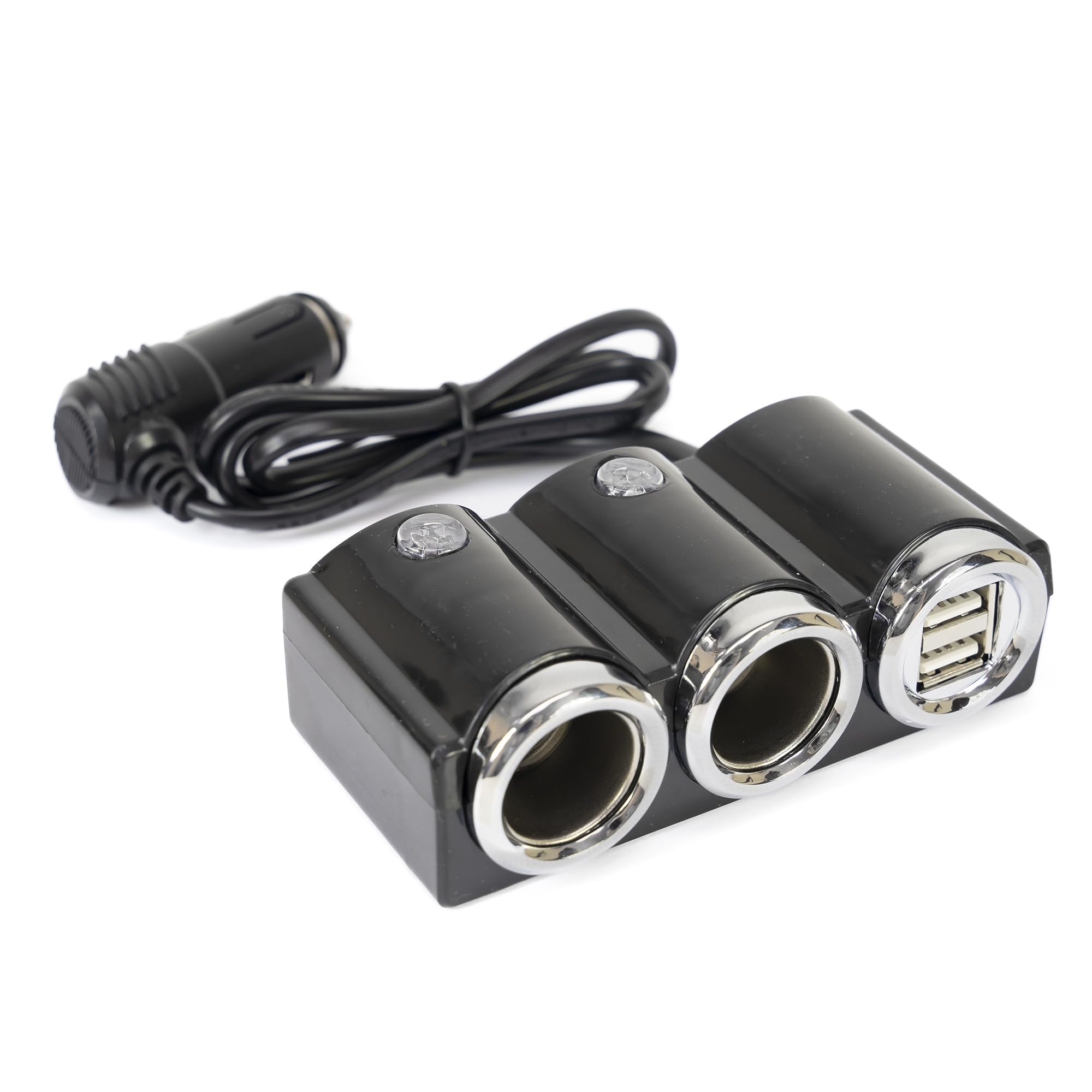 Xiatiaosann Splitter per accendisigari da 1 a 3 auto, Sostituisci (U7i