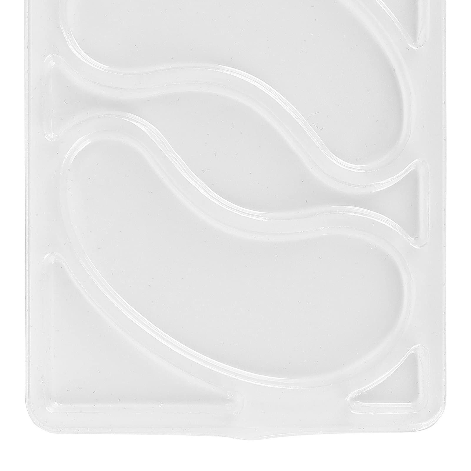 Generic Moule de Masque pour les Yeux Réutilisable, Patch Multifonctionnel pour Produits de Soins de la Peau, Plateau Portable pour la Maison et les Salons de beauté, 5 Pièces