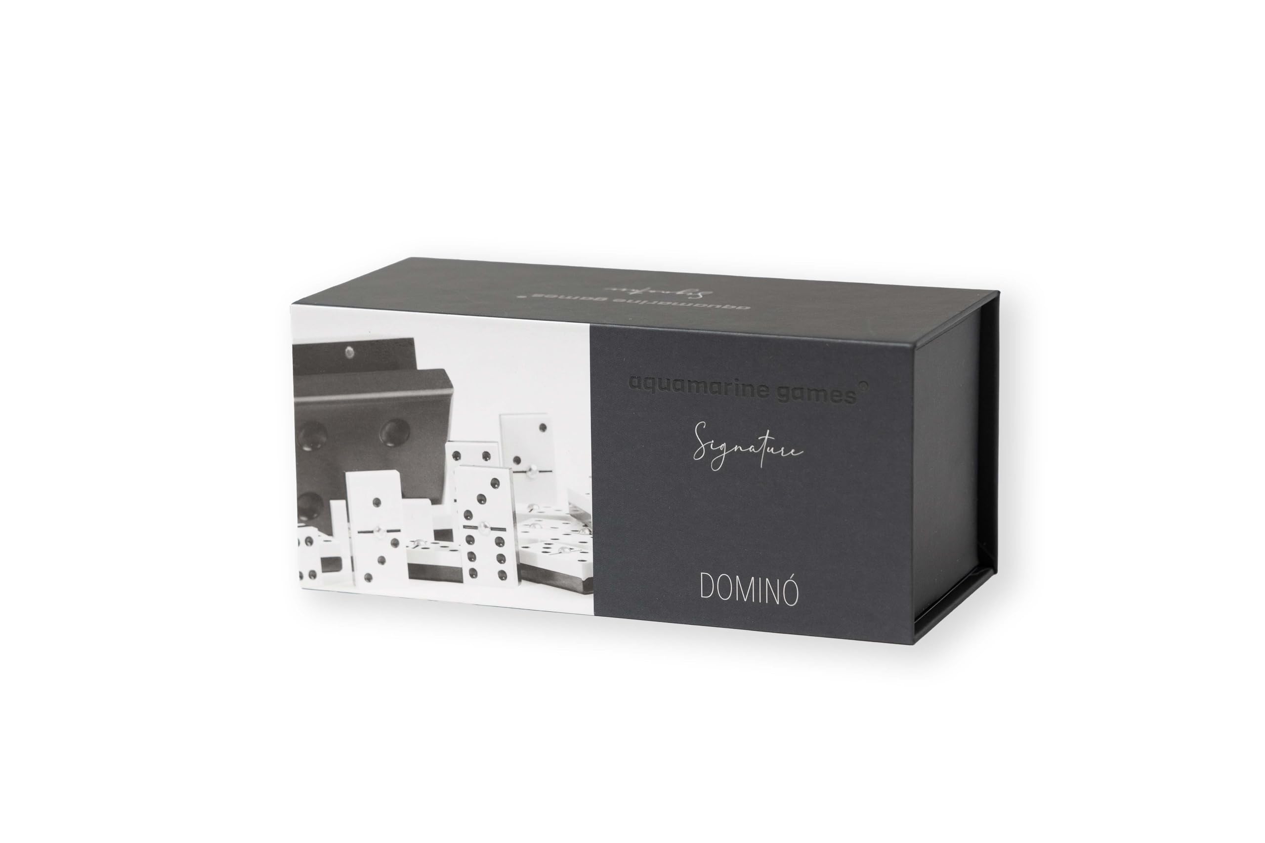 Aquamarine Games - Domino Exclusive, Juego de Mesa (Compudid CP014)