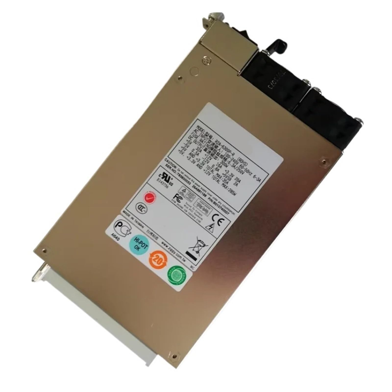 BFSYDLUJ R2A-6300P ROHS Server Power Supply 300W