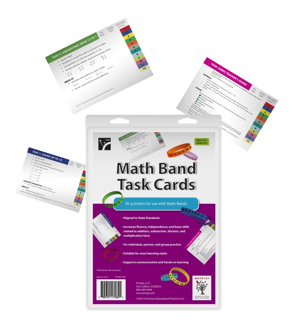 American Educational Products Math Band Task Cards