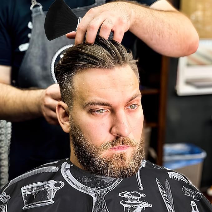 HENGBIRD Capelli da parrucchiere per adulti con chiusura a scatto regolabile per adulti e bambini