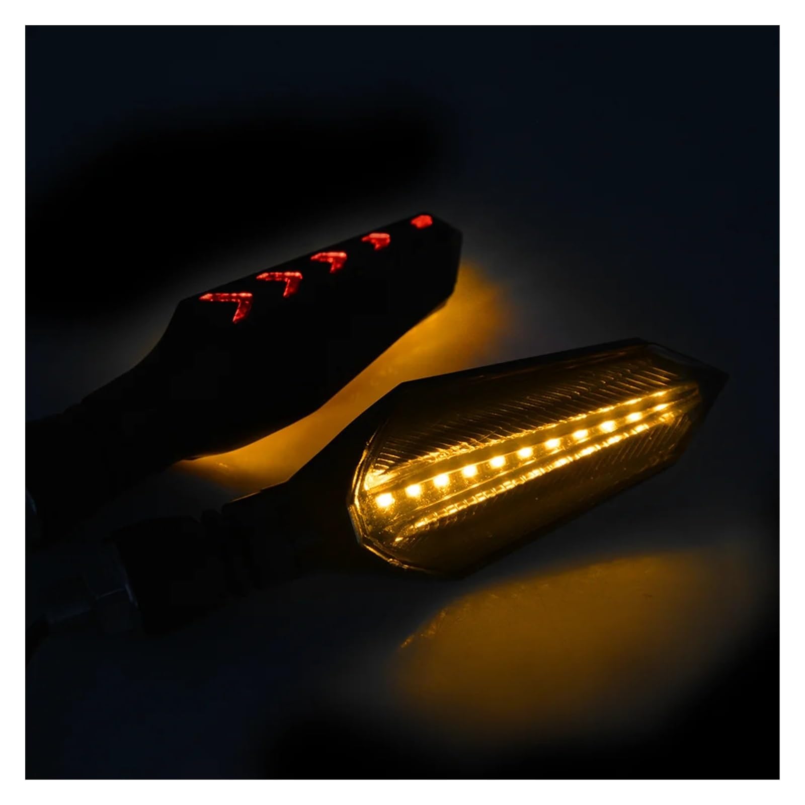 Indicatore di direzione a 12 LED per motocicletta Indicatoris Motos