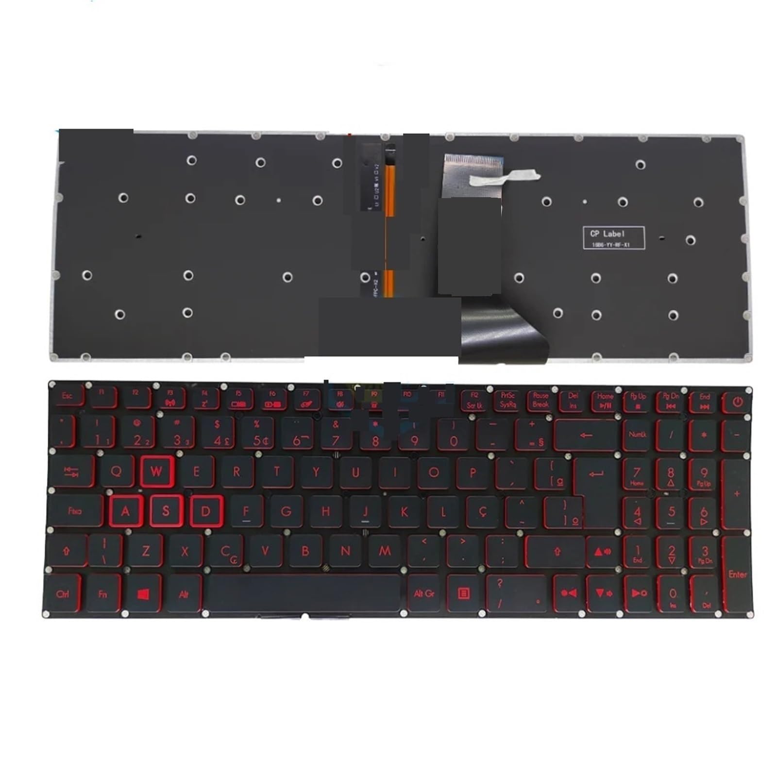 Clavier brésilien PT-BR résout les touches bloquées Nitro 5
