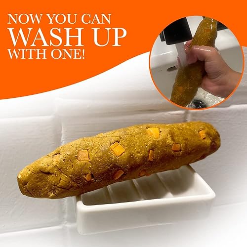 Miniatura 9 de Jabón Falso de Caca - Turd-Bar - No, Es Jabón - Jabón Artesanal Hecho a Mano para Hombres - Divertido Regalo de Broma de Caca Realista, Broma