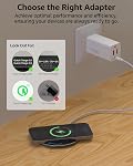 TOZO 2024 Upgraded W1 Wireless Charger 15W Max Fast Wireless Charging Pad Compatible with iPhone 15/15 Plus/15 Pro Max/14/13/SE/12 Series, Samsung Galaxy S24/S23/S22 Series (No AC Adapter), Black