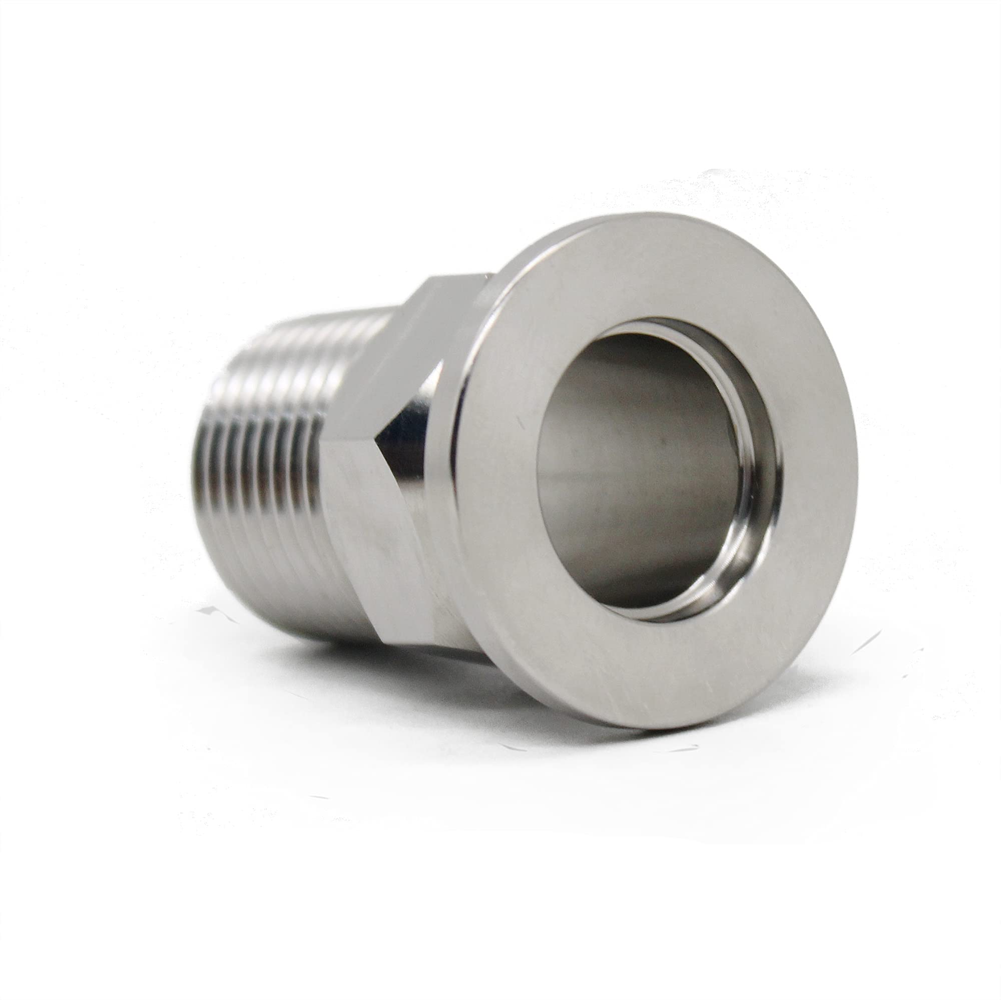 SS304 KF16 NPT Male Adaptor thread 1/2" NW16 KF Male coupling ISO-KF16 X NPT 1/2"