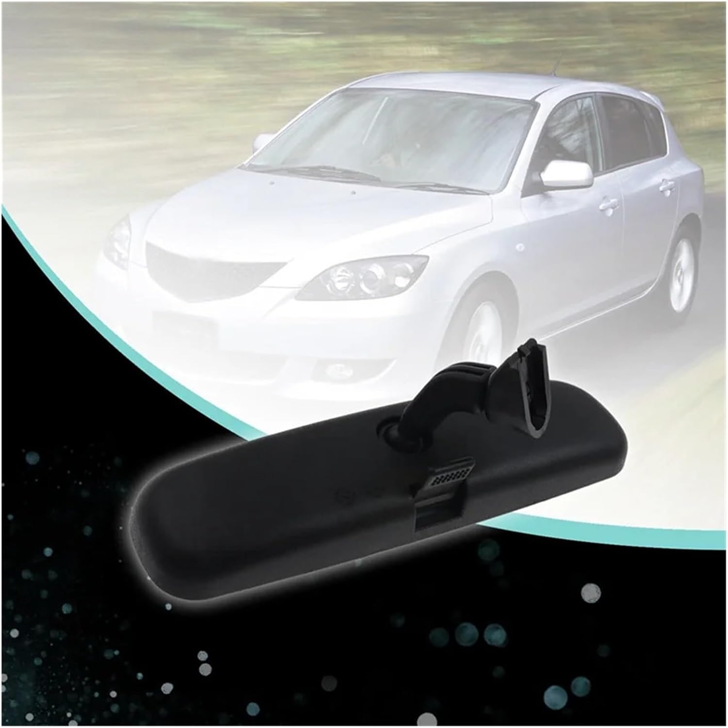 Car Interior Rear View Mirror Car Rear View Mirror Accessories BP4K69220 BP4K-69-220 Fit For Mazda 3 2004-2006 Fit For Mazda 5 2006-2007