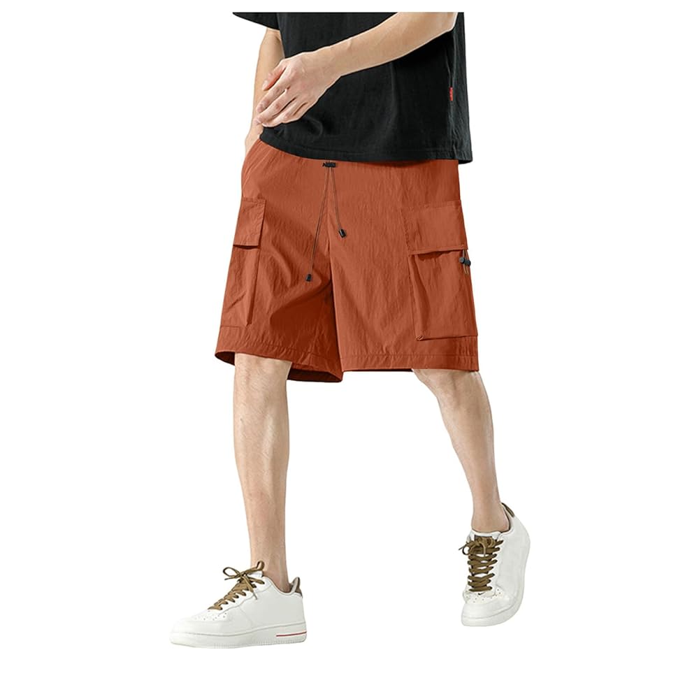 Amazon.co.jp: ハーフパンツ メンズ 7分丈 スリム ハーフパンツ