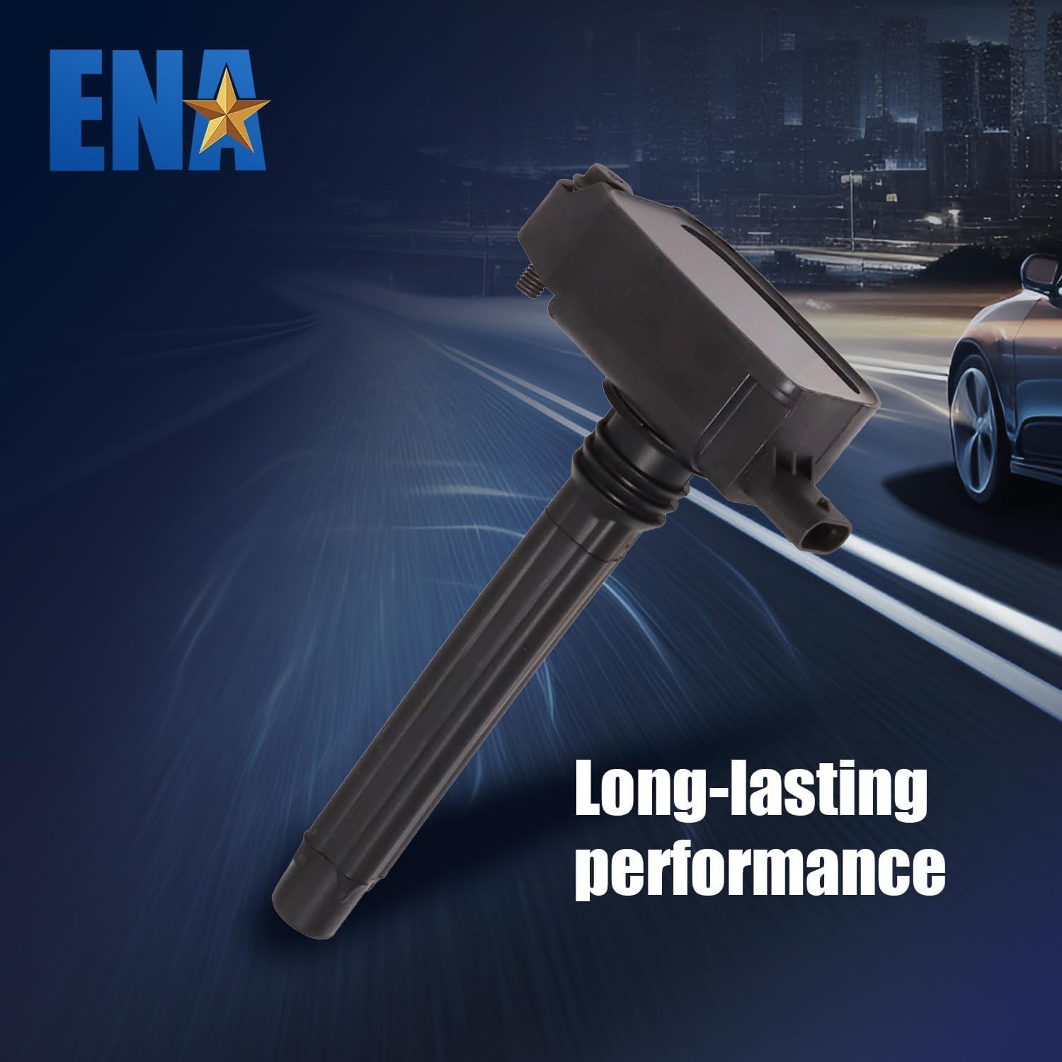 ENA Set of 6 Ignition Coil Pack Compatible with Jeep Chrysler Dodge Pacifica Voyager Durango Ram Grand Cherokee Wrangler V6 3.6L 2016 2017 2018 2019 2020 Replacement for UF807 68223569AB 68223569AC