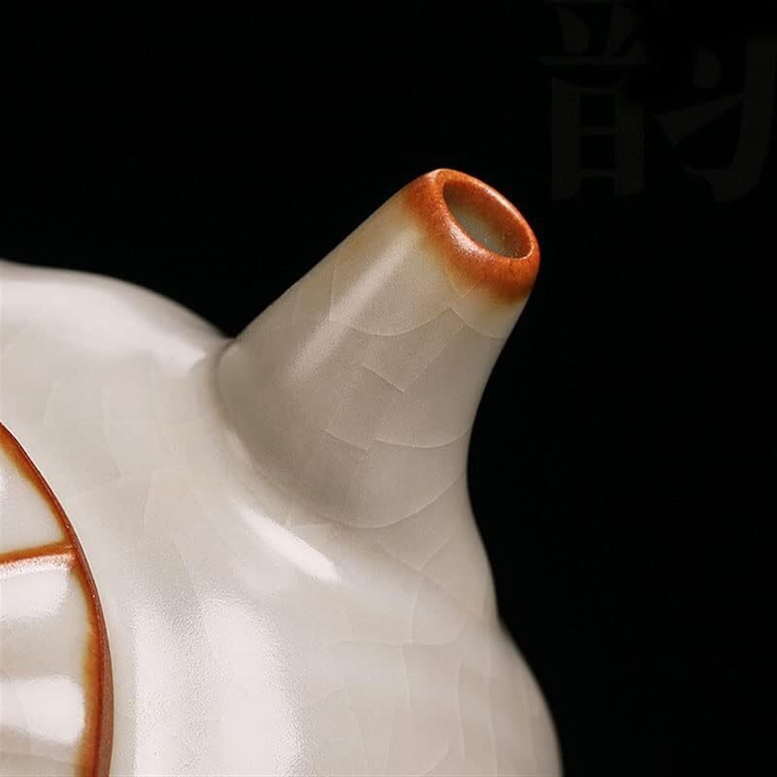 MRKU Collection de Services à thé Traditionnels Chinois Faits à la Main, fabriqués au Four RU