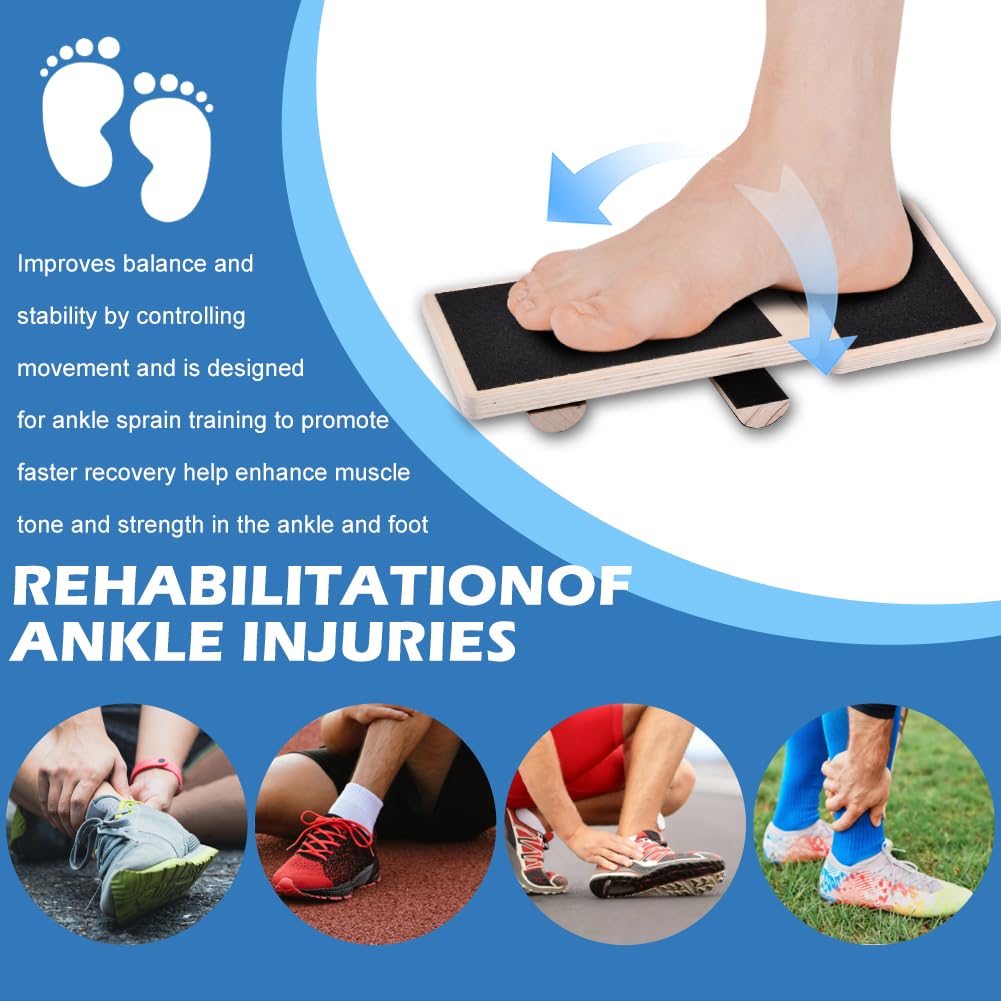 Planche D’équilibre Pour Cheville – Rééducation, Renforcement, Stabilité - 13