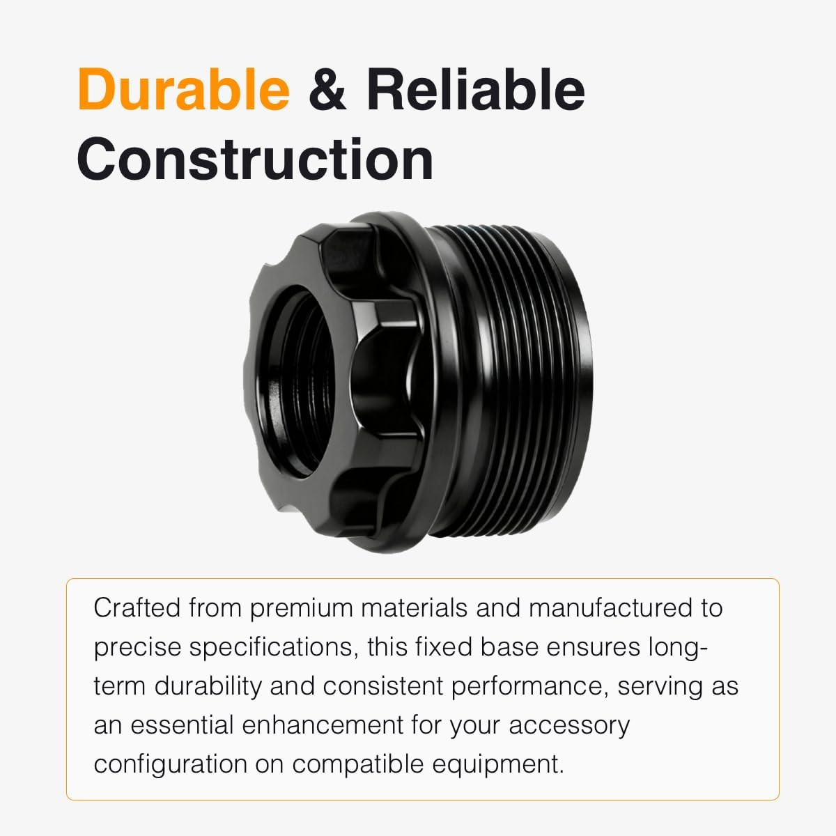 KPY RSOF003 Fixed Mount 5/8x24 Compatible with Obsidian 45/9