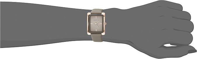 Anne Klein Women's Leather Strap Watch
