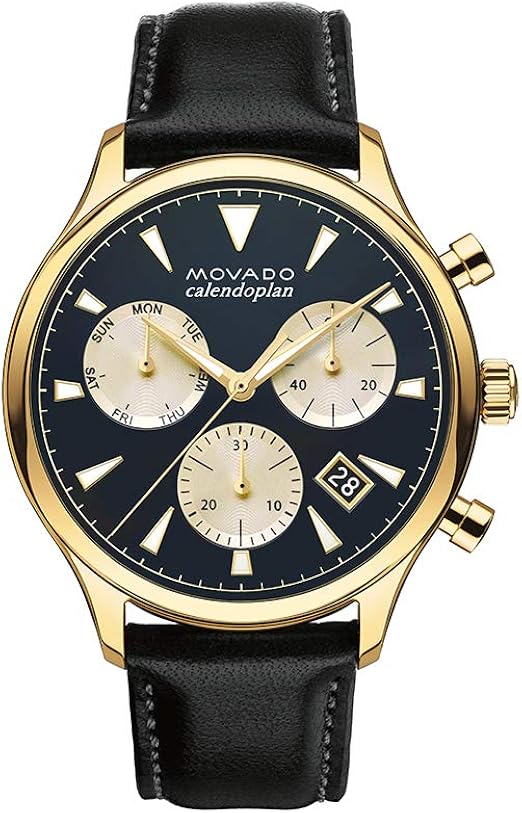 Amazon.com: Movado Heritage, Ionic Gold 