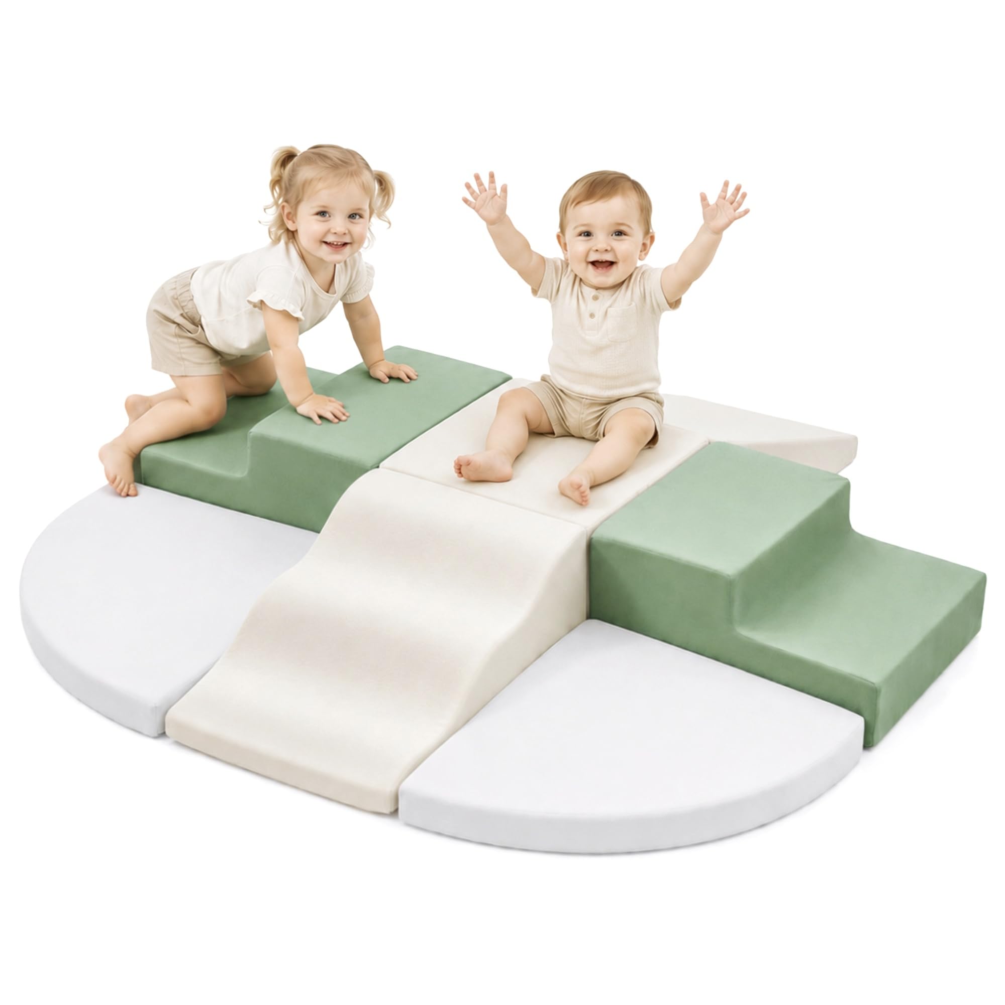 TOTPLAY Soft Foam Climbing Blocks - indoor climbers and play structures | Mubboo