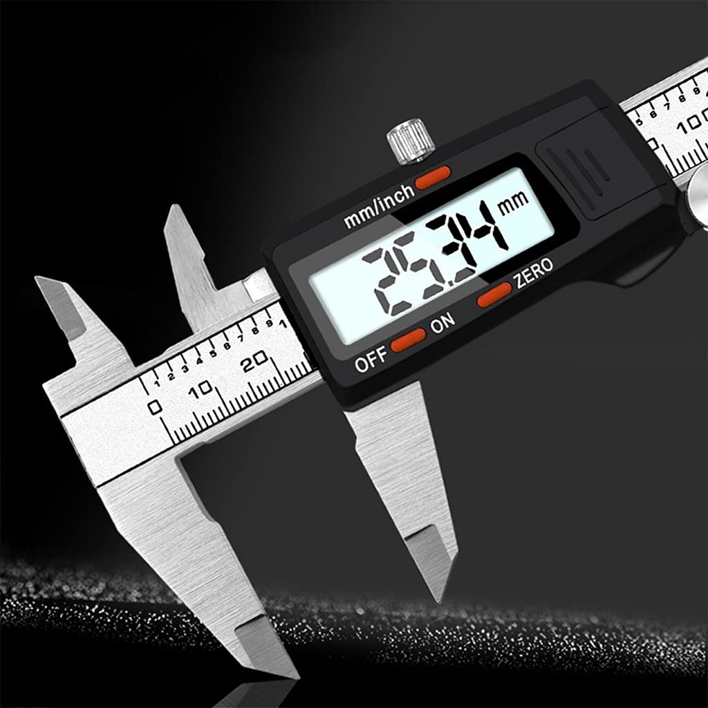 Caliper electronico de acero inoxidable 0-150mm herramienta de calibrador digital interno 1