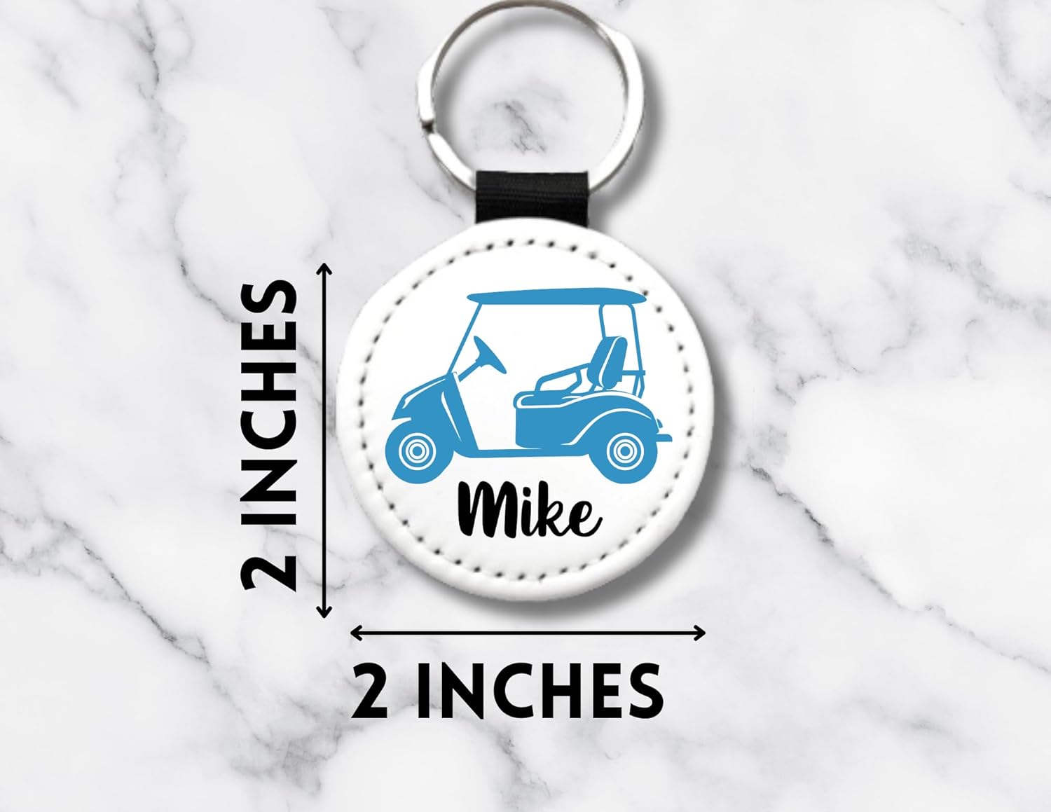 Handmade Personalized Golf Cart Key Chain, Golf Lovers Gift, Golf Gifts, bag tag for Men and Women - Image 6