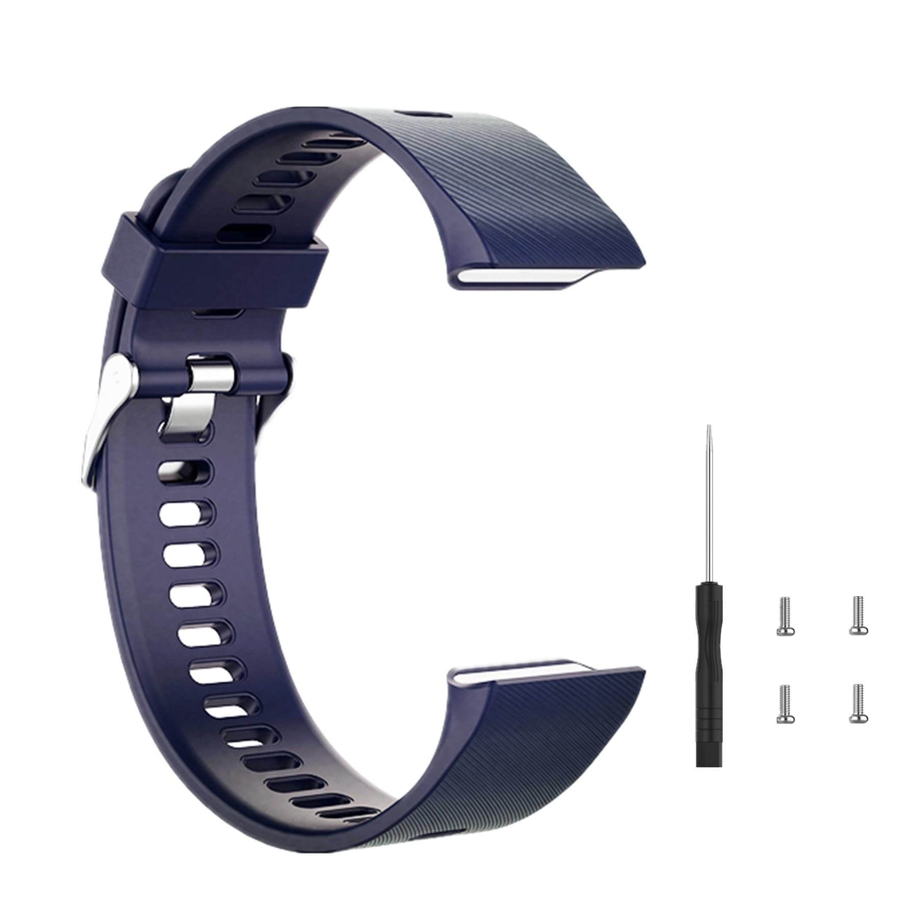 Muovrto Watch Strap for Garmin Approach S10,Silicone Waterproof Replacement Band for Garmin S10 (Navy Blue)