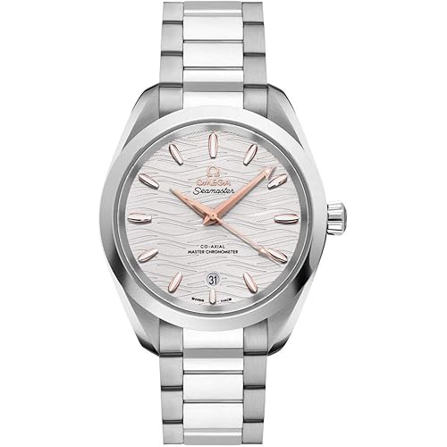 Omega Seamaster Aqua Terra Automatic Opaline Silvery Dial Men's Watch 220.10.38.20.02.002