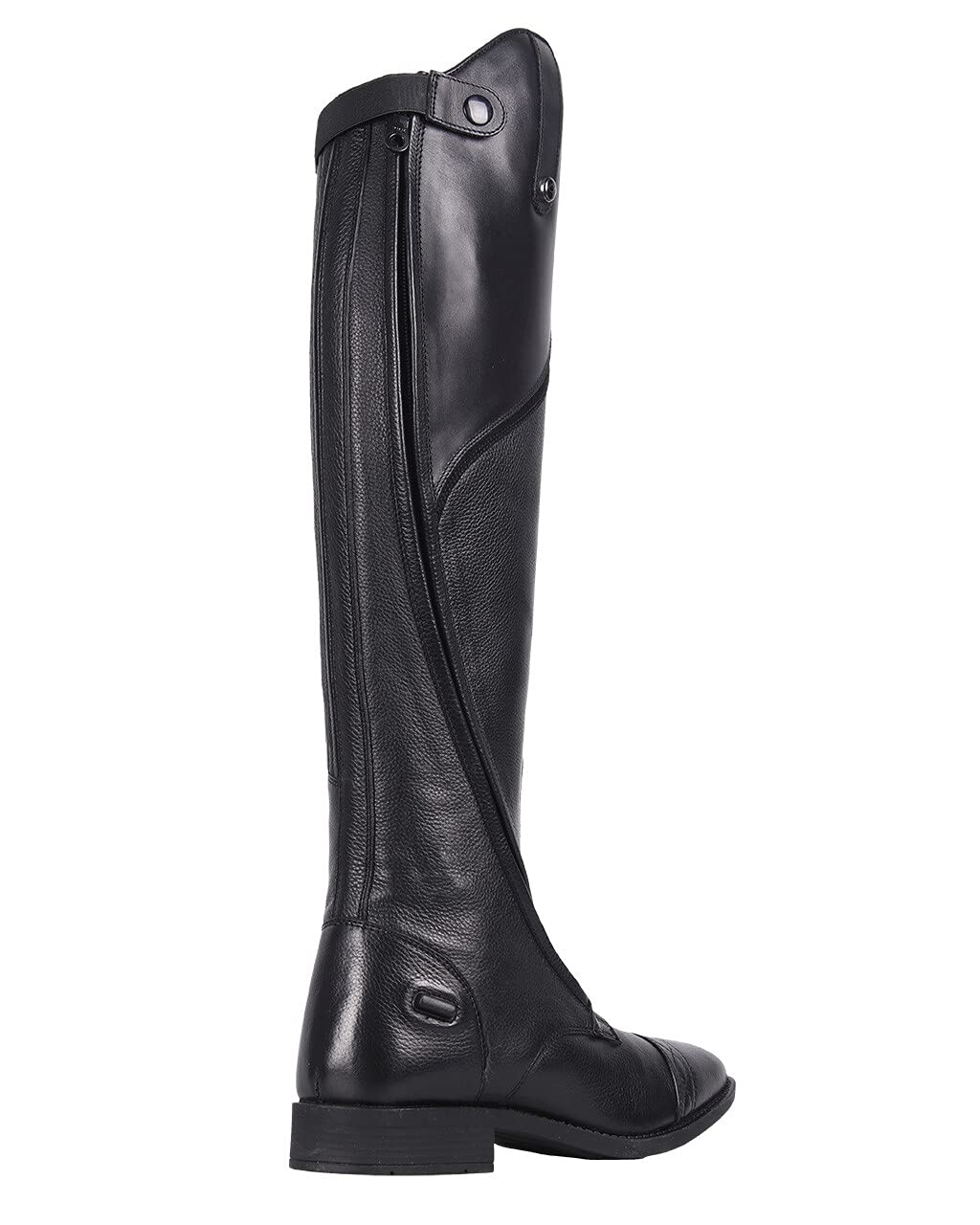 QHP Elegante bota de equitación piel mujer Tamar normal