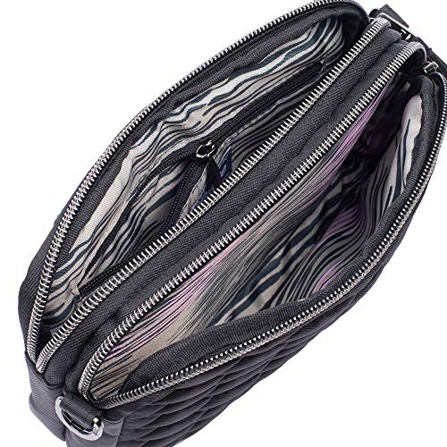 Lug Coupe Cross Body Bag, Midnight Black