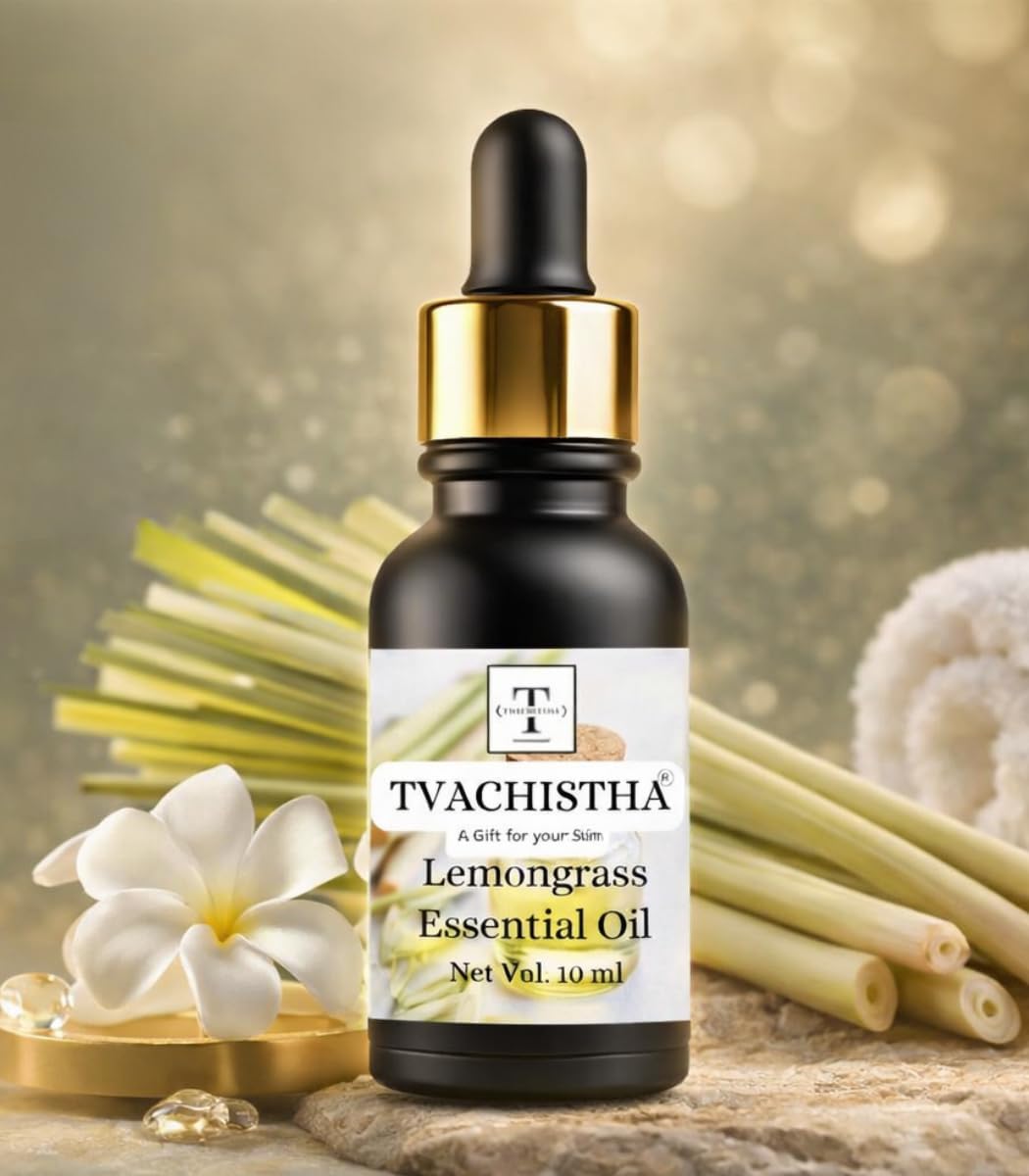 Lemongrass Essential Oil 10ml | 100% Pure & Natural Essential Oil | For Hair Care, Dandruff Control, Oily Skin, DIY Skincare, Diffuser & Aromatherapy (10 ml (Pack of 1))-image-15