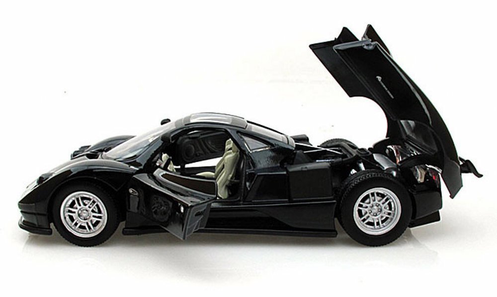 Pagani Zonda C12 Black 1/24 Diecast Car Model by Motormax : Amazon