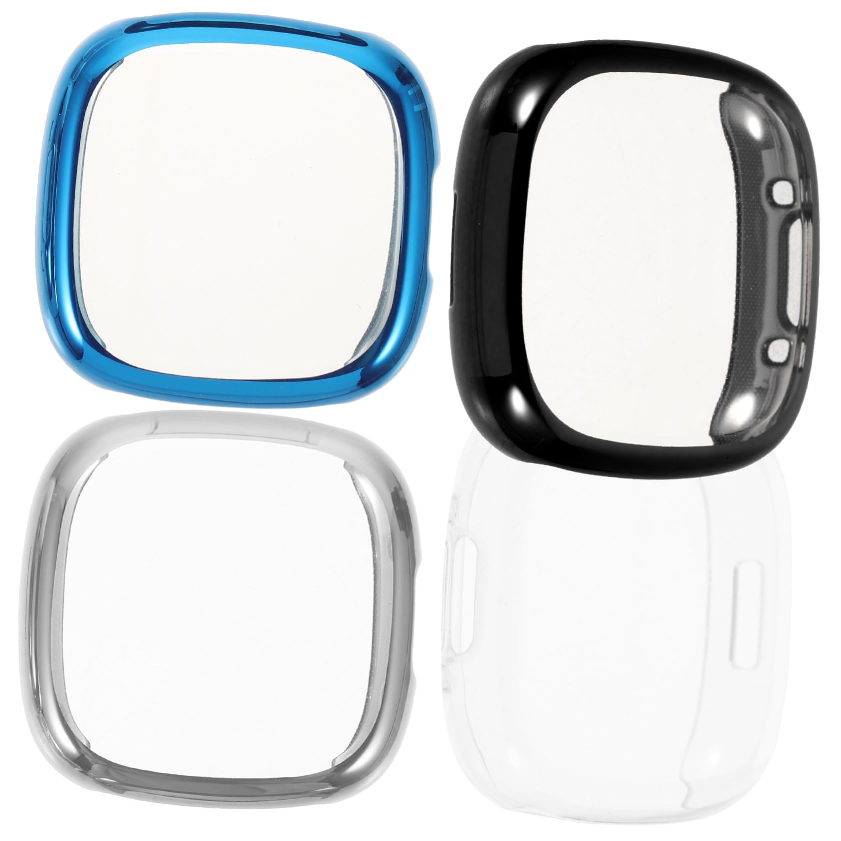 Protège-écran anti-rayures Sense : 12 coques transparentes OSALADI en TPU