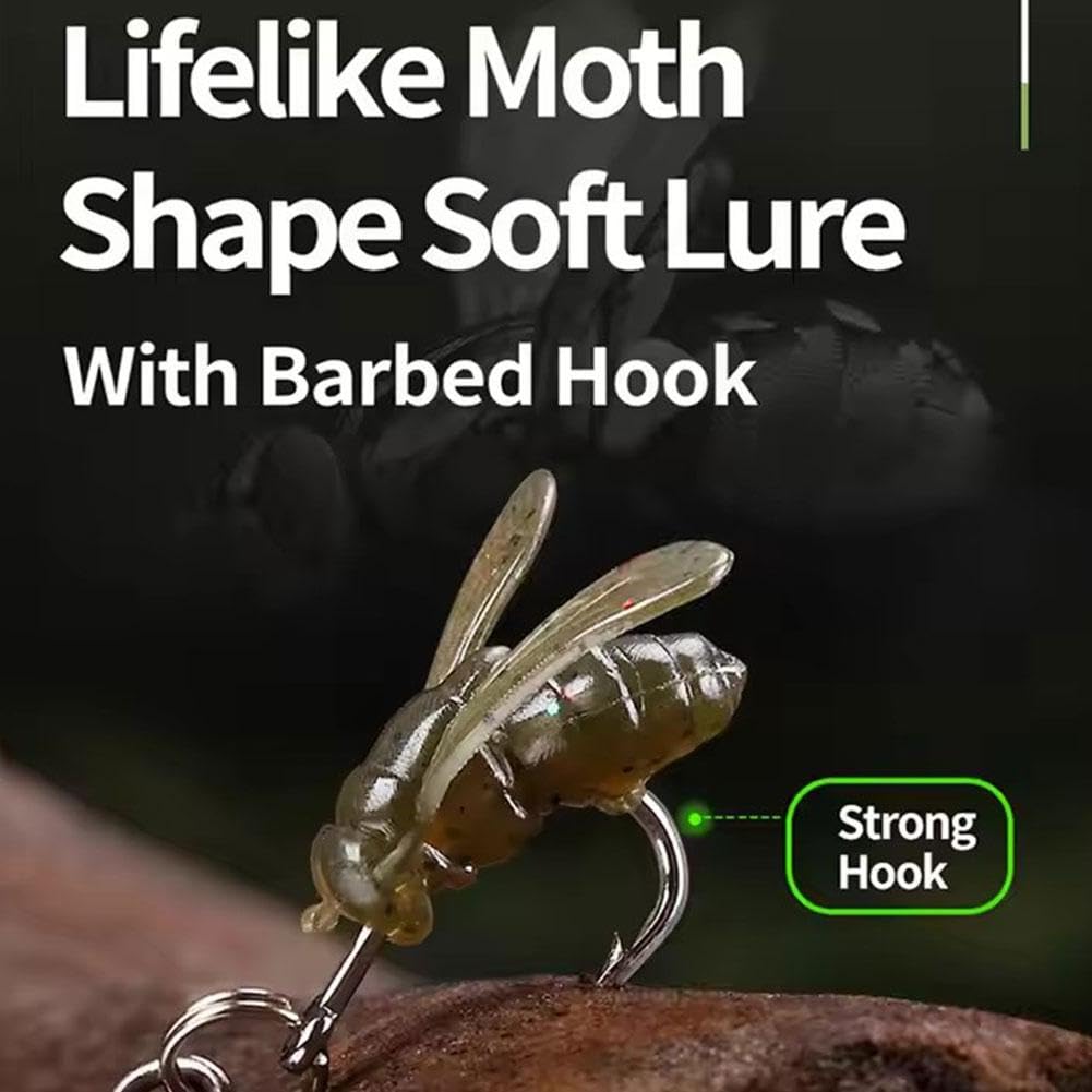 Leurre de pêche à hélice en métal pour attraper des poissons, hélice rotative à la mouche, appât souple à paillettes métalliques, appât de pêche à la mouche bionique avec hélices, livré avec parfum
