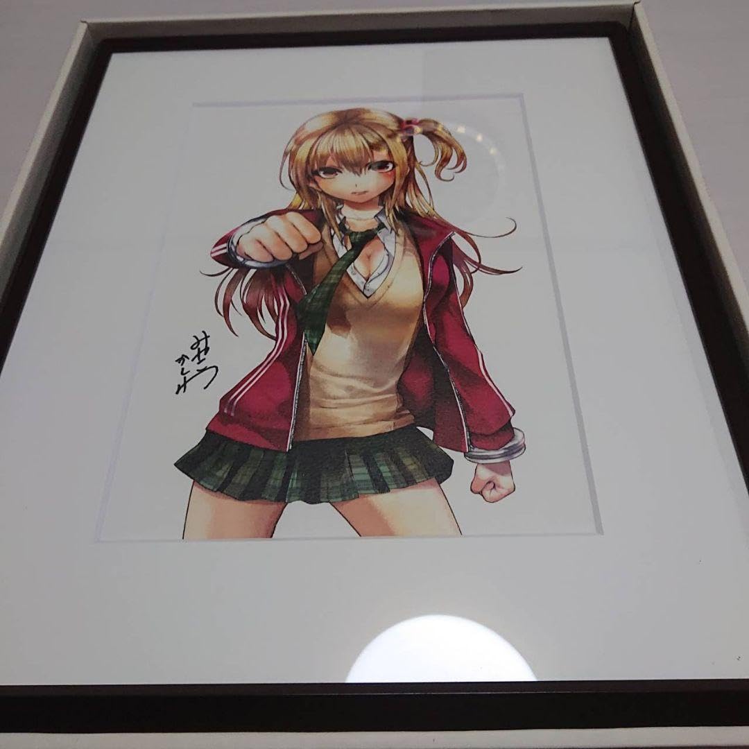 Amazon.co.jp: 出会って5秒でバトル 直筆サイン 複製原画 : おもちゃ