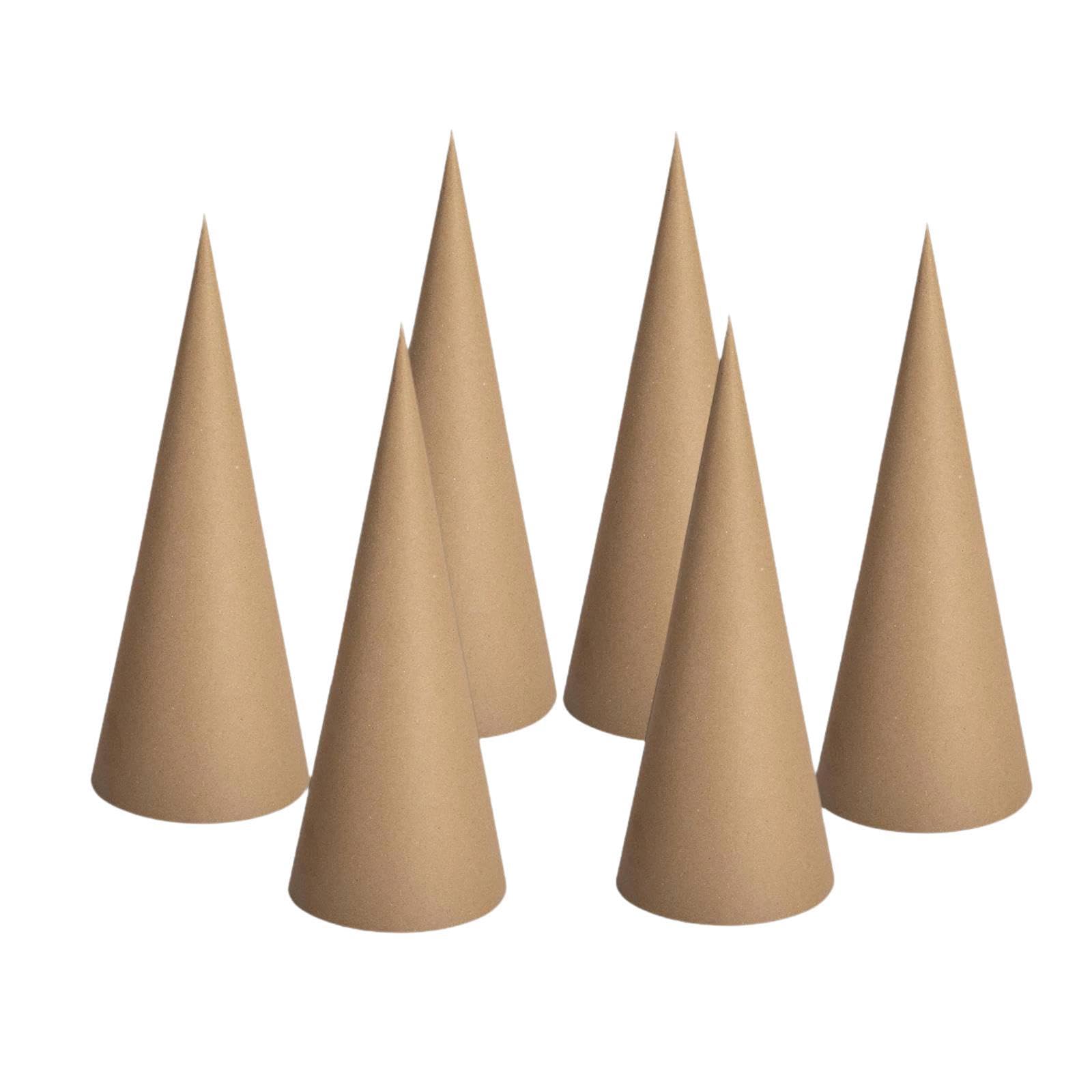 F Fityle 6 carta con base aperta per lavori creativi fai da te, decorazioni per albero di Natale, scrapbooking, cappelli per feste di, 30 Cm