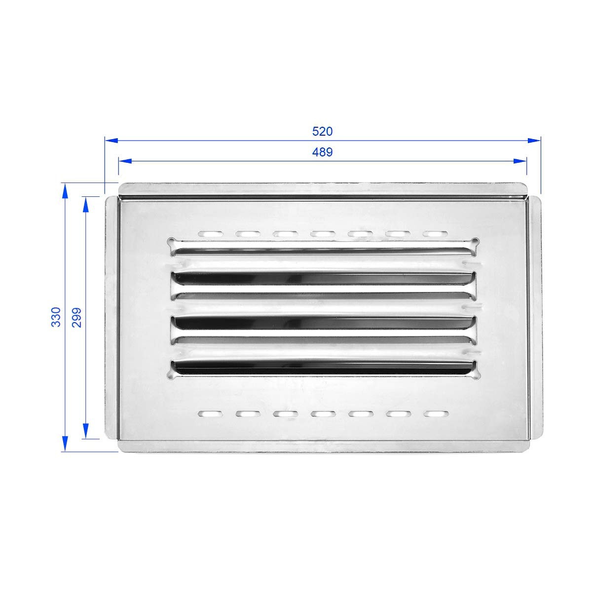 Gasgrill-Kombibräter 11 kW 3-flammiger Edelstahl-Brenner geteilte Arbeitsfläche, mit kleinem Grillrost und kleiner emaillierter Stahlpfanne Gastrobräter