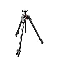 Manfrotto Treppiede 055XPRO a 3 Sezioni in Fibra di Carbonio, Treppiede Fotocamera