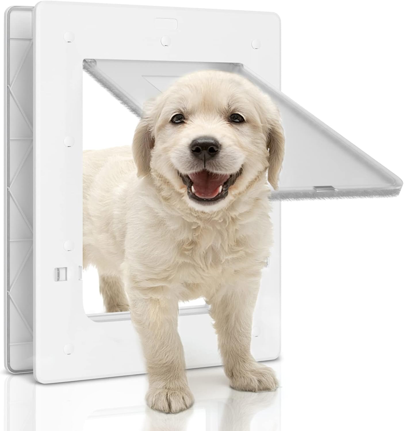 Pet Door, Small Dog Door by PETOUCH, 6" x 9" Inner Frame
