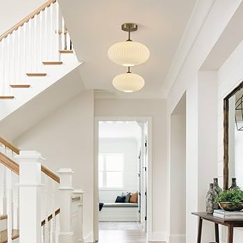 BOKT Vintage Gold Ceiling Lights Set of Two 9.8
