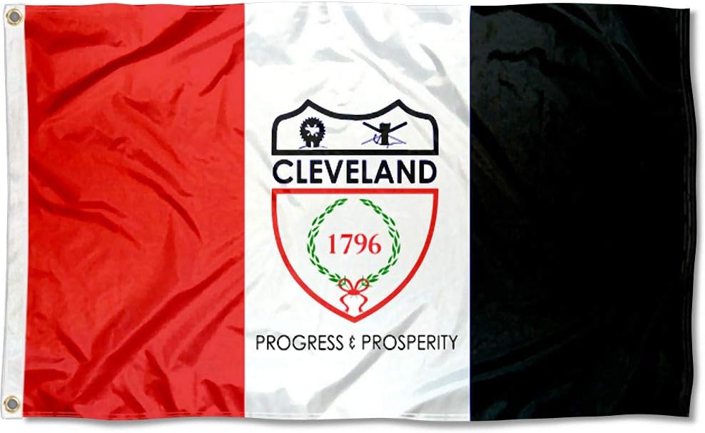 City of Cleveland Flag 3x5 Foot Banner