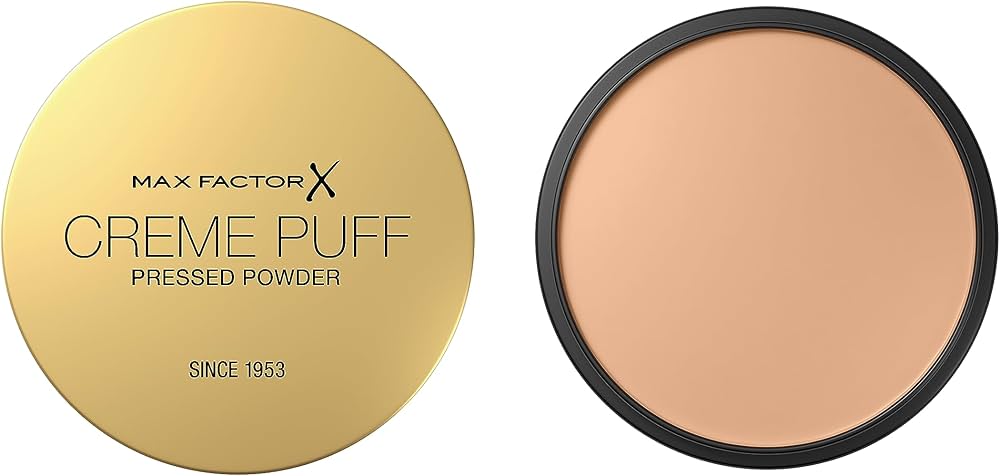 Amazon.com : Max Factor Crème Puff Pressed Powder, 50 Natural, 14g