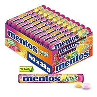 Mentos Fruit Dragees, 40