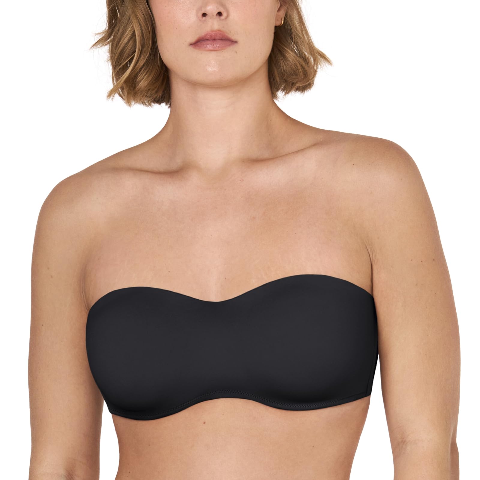 DELIMIRA Women's Strapless Bandeau Minimizer Bras