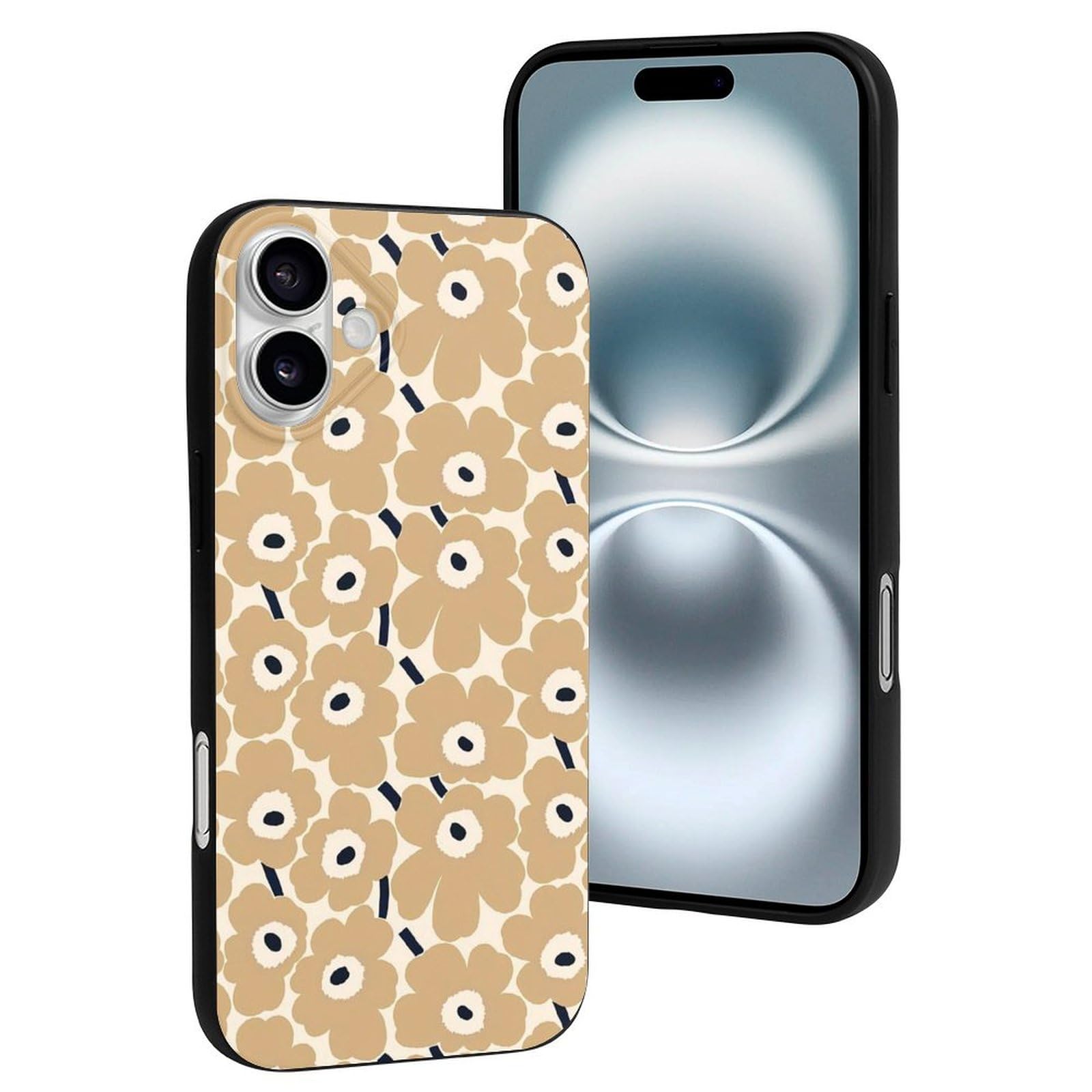 Amazon.co.jp: iPhone 16 ケース マリメッコ 花柄 スマホケース iPhone