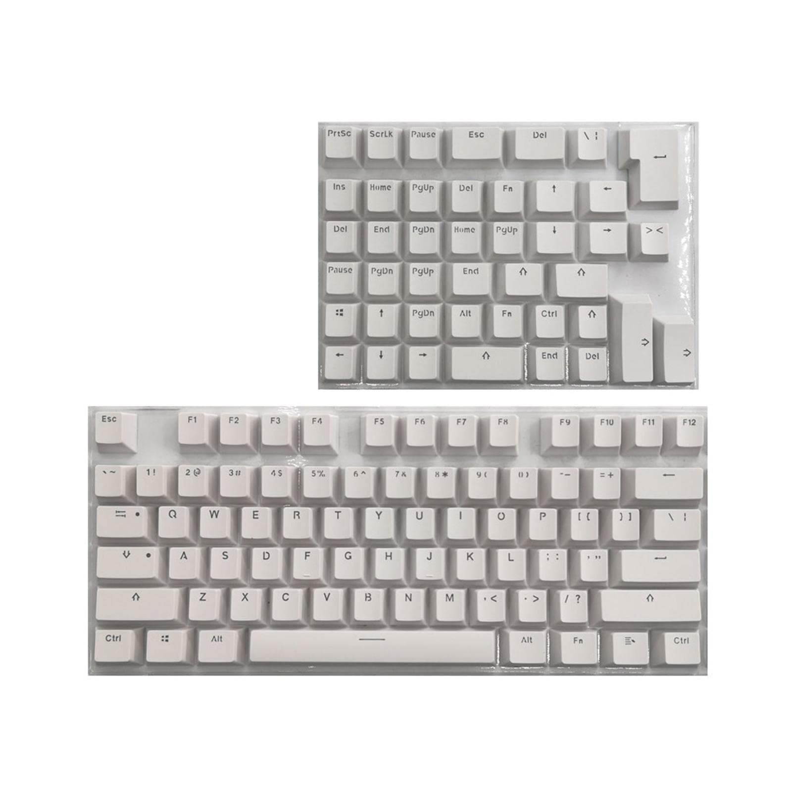 CALANDIS™ PBT Keycaps Anti-Grease Mini for 61 64 68 71 82 84 Layout Keyboard White | Keyboards & Keypads | Keyboards, Mice & Pointers-image-44
